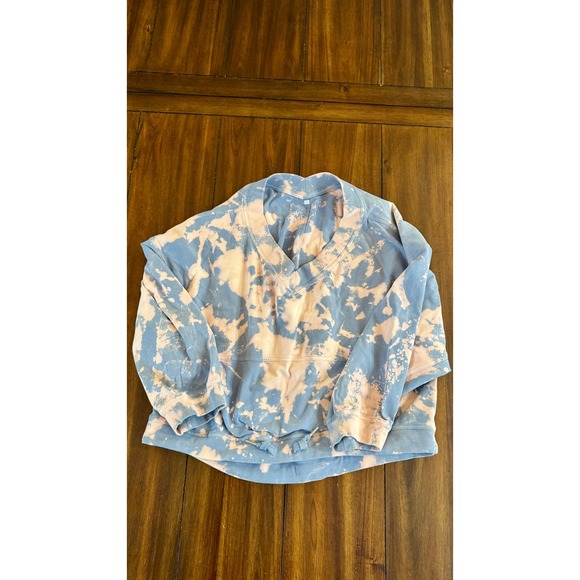 Lemon Tops - Lululemon Dare the Day Oversized Pullover Women's XS/S Tie Dye, Retail‎ $118